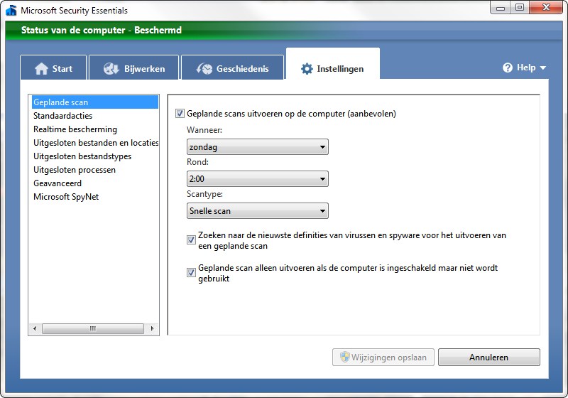 security essentials for windows 7